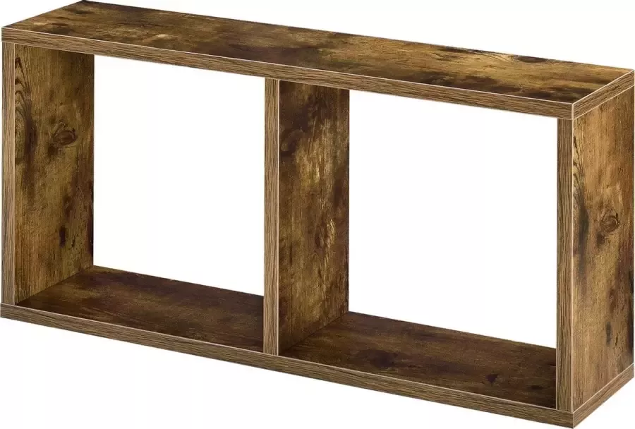 En.casa Wandrek Karasjok met 2 vakken 60x14 5x30 cm houtkleurig