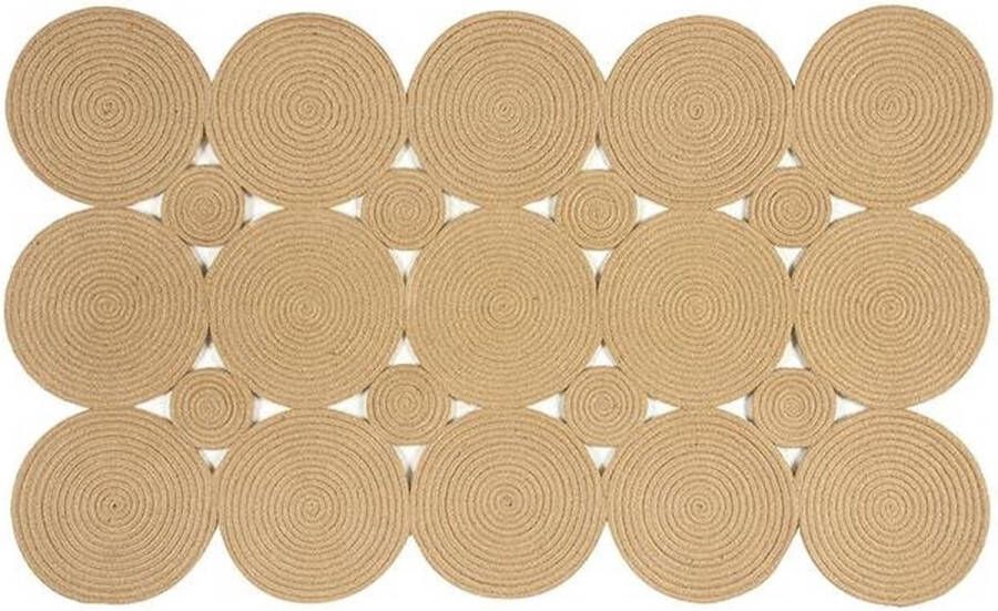 English Home Calista Jute Decoratief Vloerkleed Mat 120x180 cm Naturel