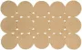 English Home Calista Jute Decoratief Vloerkleed Mat 120x180 cm Naturel - Thumbnail 1