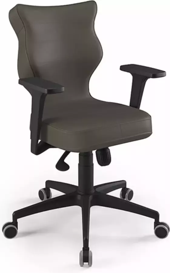 Entelo Kantoorstoel Perto Black Vero 03 ergonomisch grijs