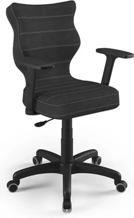 Entelo Kantoorstoel Uni Deco 17 ergonomisch antracietkleurig