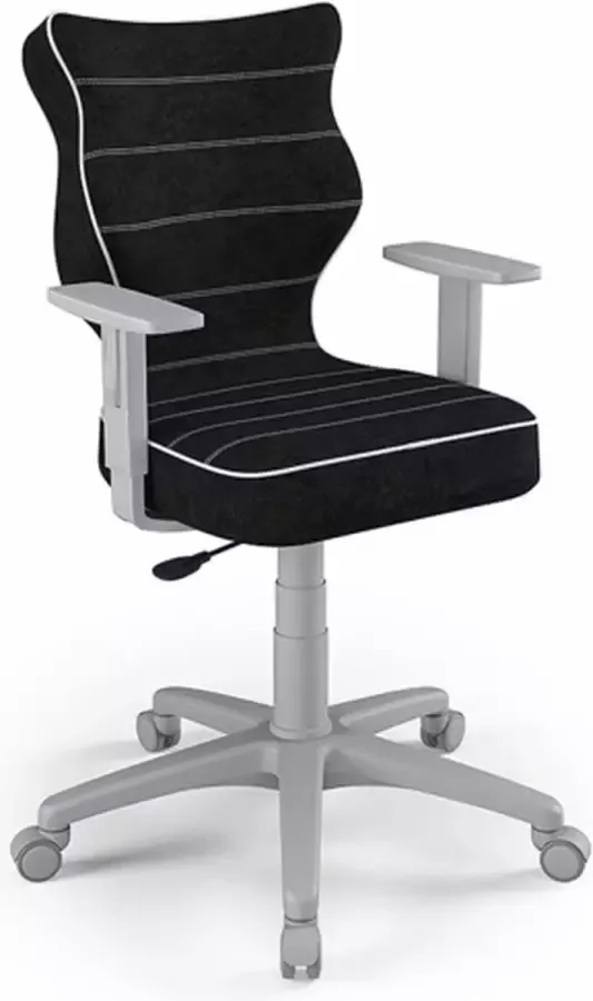 Entelo Kinderstoel Duo Gray Visto 01 ergonomisch zwart - Foto 1