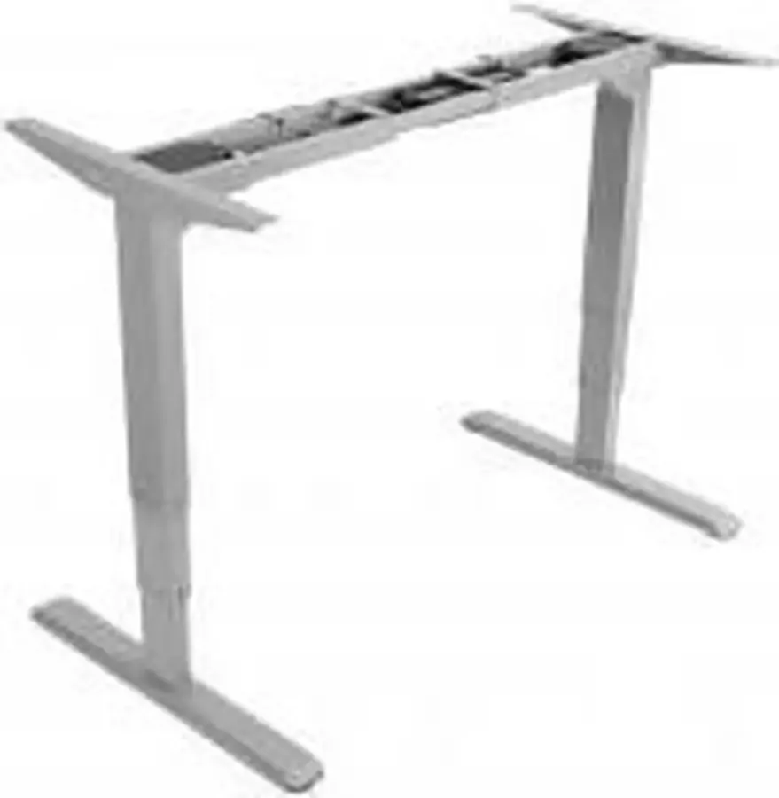 Equip 650803 ERGO Electric Sit-Stand Desk [100 kg 2 leg(s) 38 mm sec Plastic Steel Grey]