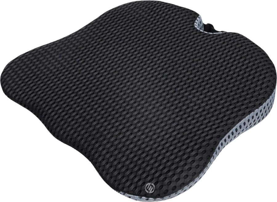 Equivera Autowigkussen Auto Zitkussen Wigkussen Autostoel Kussen 42 x 47 cm Ergonomisch Orthopedisch Zitkussen voor Bureaustoel Auto Rolstoel of Verhoger Kussen voor Volwassenen