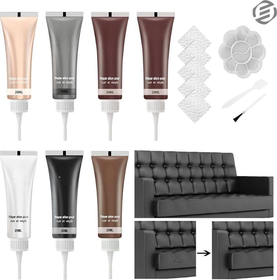 Equivera Leer Reparatie Set Leer Reparatieset Leder Reparatie Set Leder Reparatieset Leerreparatieset