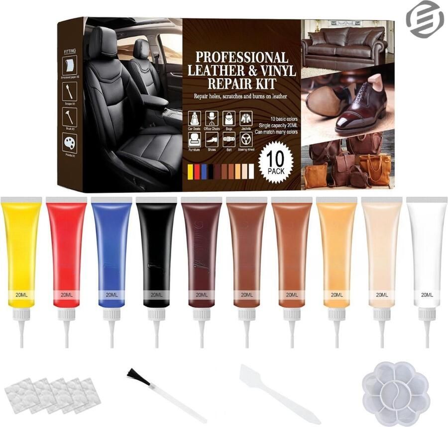 Equivera Leer Reparatie Set Leer Reparatieset Leder Reparatie Set Leder Reparatieset Leerreparatieset