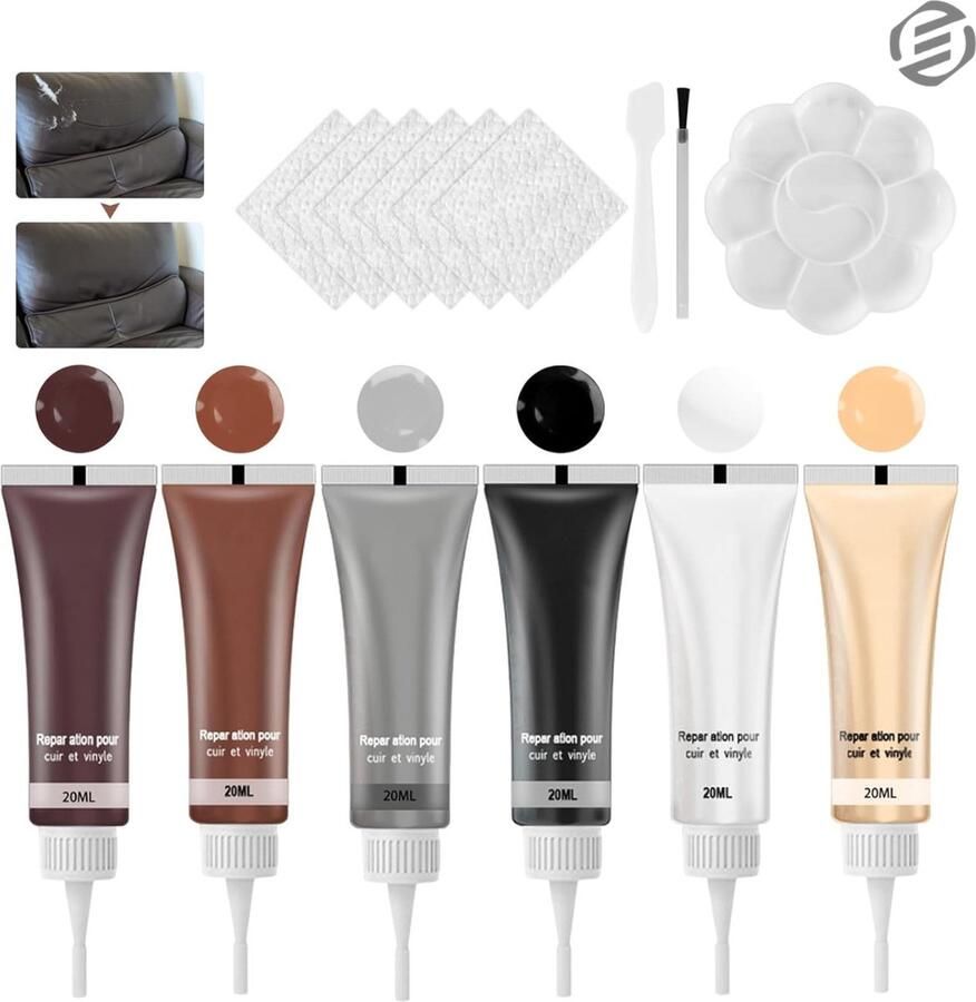 Equivera Leer Reparatie Set Leer Reparatieset Leder Reparatie Set Leder Reparatieset Leerreparatieset