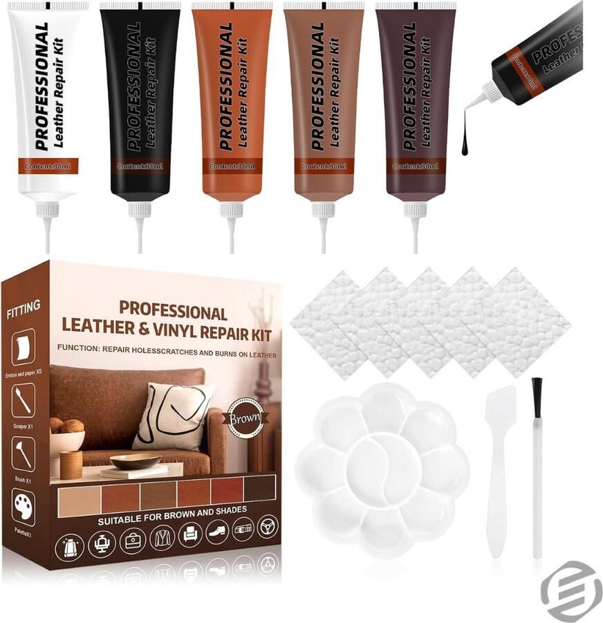 Equivera Leer Reparatie Set Leer Reparatieset Leder Reparatie Set Leder Reparatieset Leerreparatieset