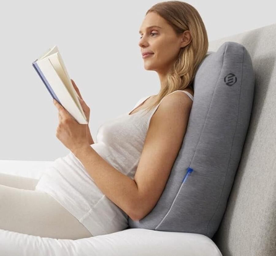 Equivera Leeskussen voor in Bed Leeskussen Bank Leeskussen voor in Bed en Bank Zitkussen Steunkussen Onderrug Ondersteuning