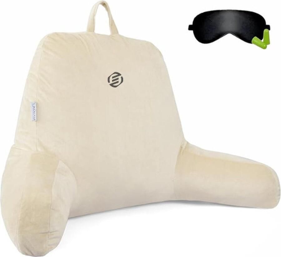 Equivera Leeskussen voor in Bed Leeskussen Bank Leeskussen voor in Bed en Bank Zitkussen Steunkussen Onderrug Ondersteuning