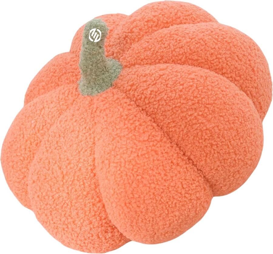Equivera pompoen kussen Halloween Pompoen Kussen Groot Kussen Pompoen Vorm Oranje Decoratief Kussen Herfst Sierkussen Esthetisch Sofakussen Teddy Velvet Kussen Bed Decoratief Kussen Rond voor Kinderkamer