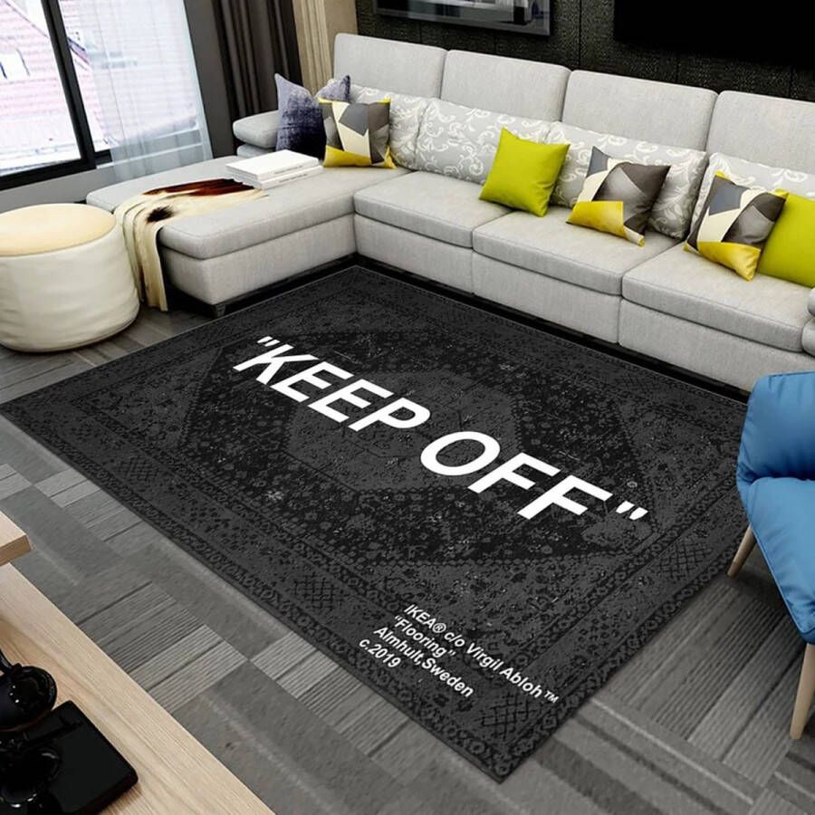 Era Huisdecoratie Blijf Af Tapijt Klassiek tapijt WoondecoratieModern tapijt Blijf Af Patroon Tapijt Speciale Tapijt Populair Tapijt Cadeau Voor Hem Woonkamer Tapijt Antislip Tapijt Keep Off Rug 100x150 cm