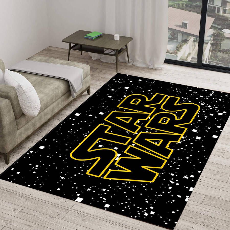 Era Huisdecoratie Starwars-tapijt Star Wars-patroon Stormtrooper-tapijt woonkamertapijt modern tapijt speciaal tapijt populair tapijt cadeau voor hem antisliptapijt 100x200 cm