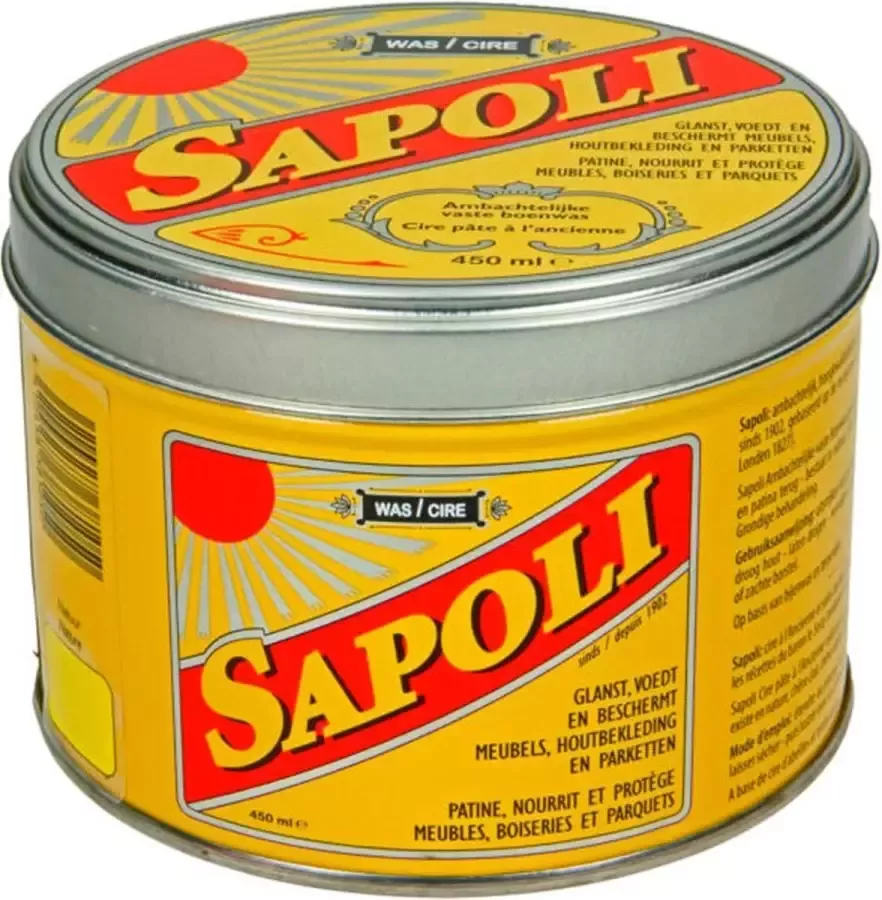 Eres SAPOLI Boenwas vast Natuur 450 ML 38105