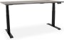 Ergofy Elektrisch zit-sta bureau Essential NPR 180x80cm dark oak zwart - Thumbnail 1