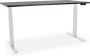 Ergofy Elektrisch zit-sta bureau Essential NPR 180x80cm zwart wit - Thumbnail 1