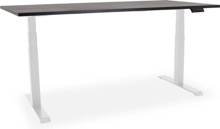 Ergofy Elektrisch zit-sta bureau Essential NPR 200x80cm zwart wit