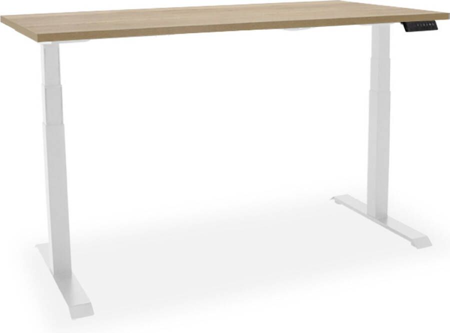 Ergofy Essential elektrisch zit-sta bureau 140x80cm -halifax wit