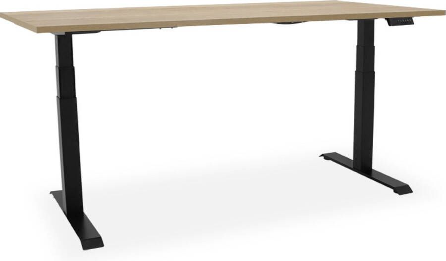 Ergofy Essential elektrisch zit-sta bureau 200x80cm -halifax zwart