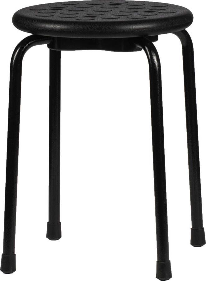 Ergofy Tabouret (PUR) kruk met 4 poten en een vaste hoogte van 47 cm