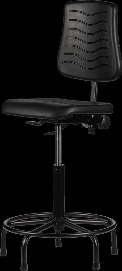 Ergofy Bureaustoel Polyurethaan (PUR) Hoge Rugleuning Spinvoet