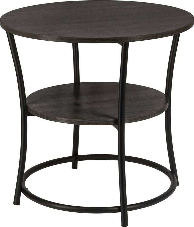 Erro Bijzettafel Rond Ø55 x H55cm zwart