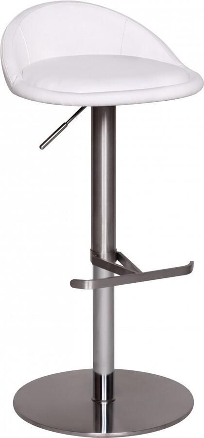 Ervesto Duurzame M1 Barkruk roestvrij witte stoel moderne kruk verstelbare design barkruk is draaibaar