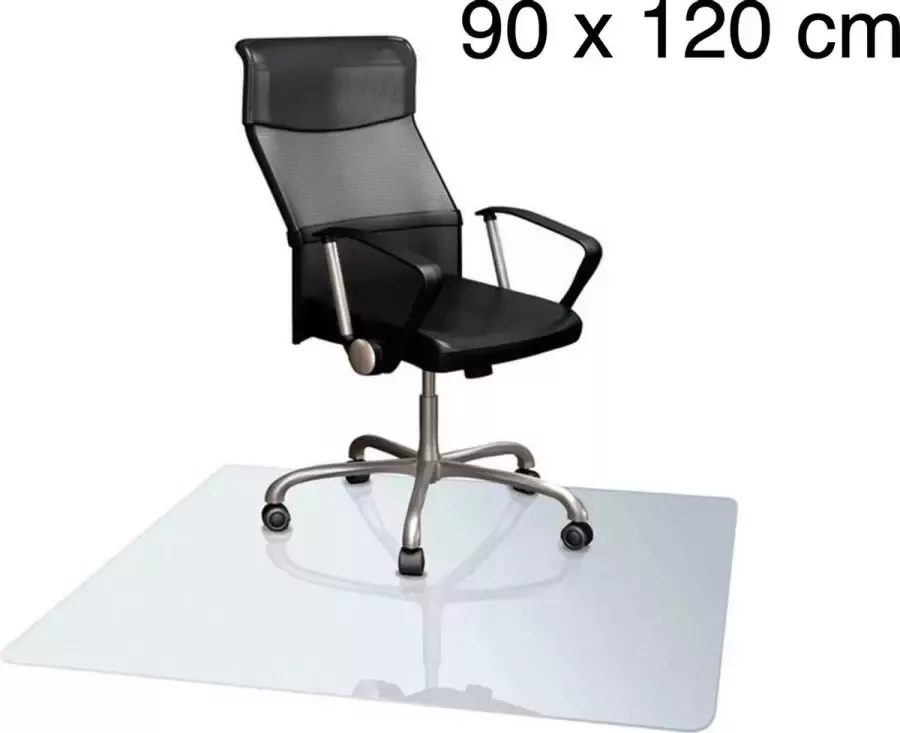 Especially Bureaustoelmat Vloerbeschermer 90x120cm PVC Waterdicht Antislip Voor Harde Vloeren Mat 1