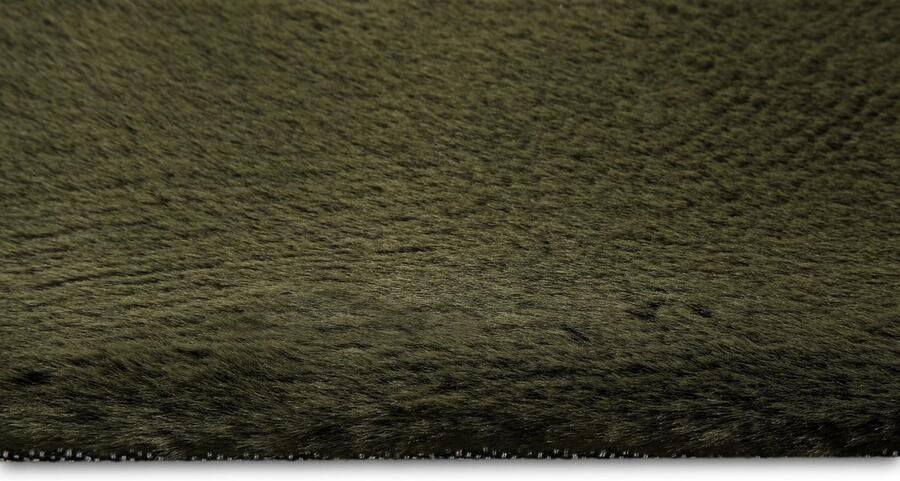 Esprit Alice Hoogpolig vloerkleed 120x170 Olijfgroen