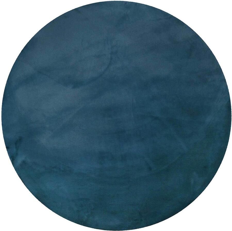 Esprit Alice Hoogpolig vloerkleed 150 cm rond petrol