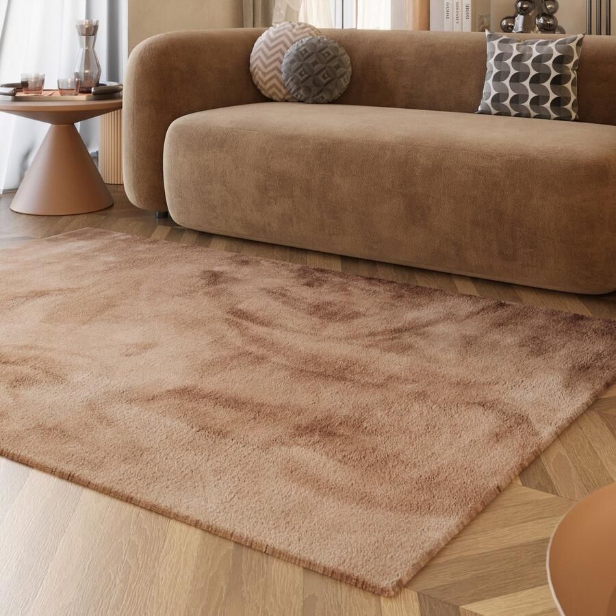 Esprit Alice Hoogpolig vloerkleed 160x230 Poederroze