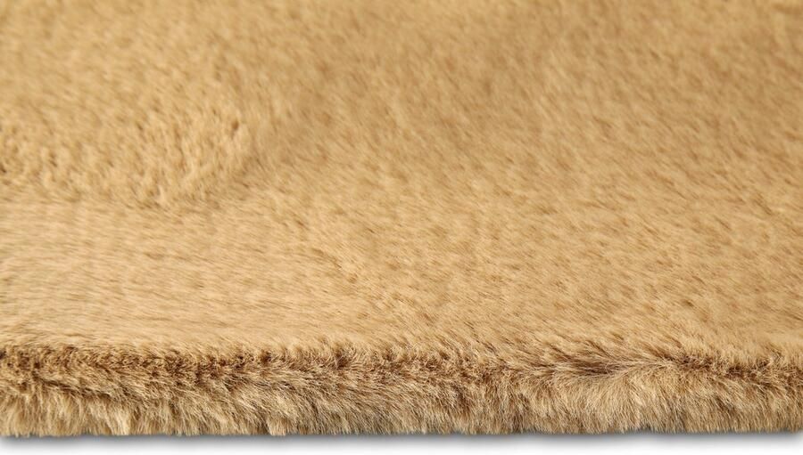 Esprit Alice Hoogpolig vloerkleed 60x90 Karamel beige