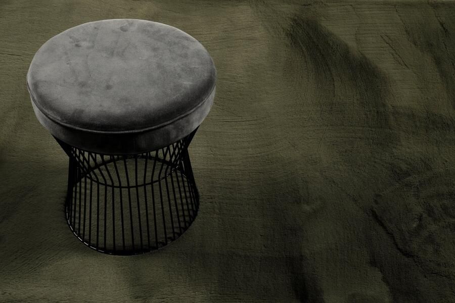 Esprit Alice Hoogpolig vloerkleed Olijfgroen 60x90