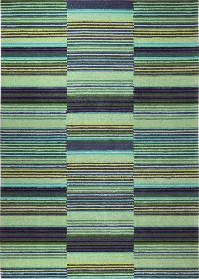 Esprit Colorpop Laagpolig vloerkleed groen 140x200 cm
