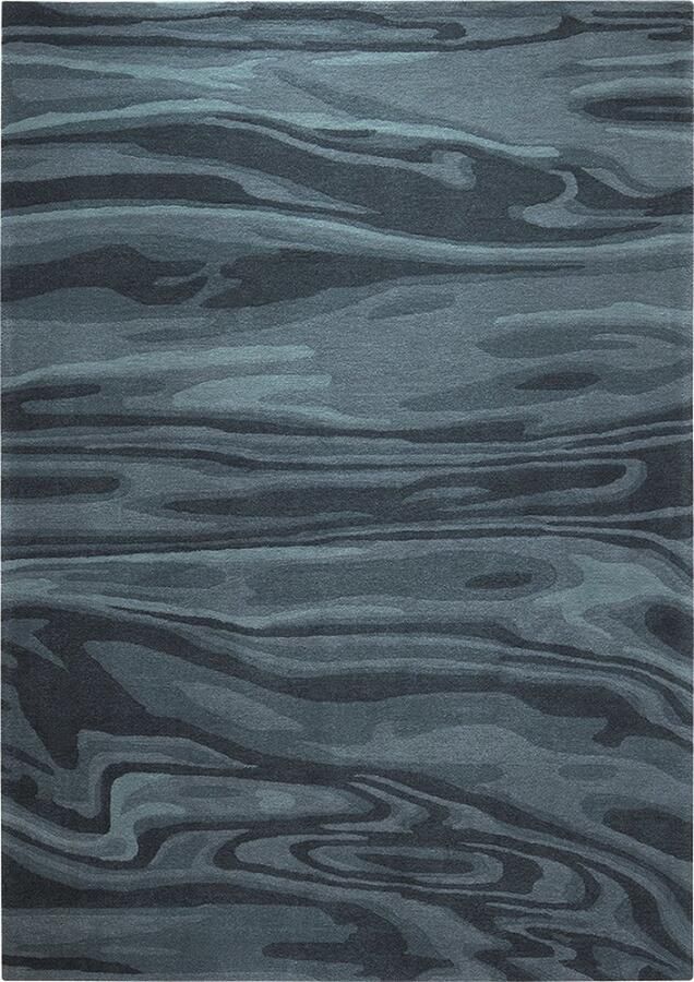 Esprit Deep Water Laagpolig vloerkleed blauw 70x140 cm