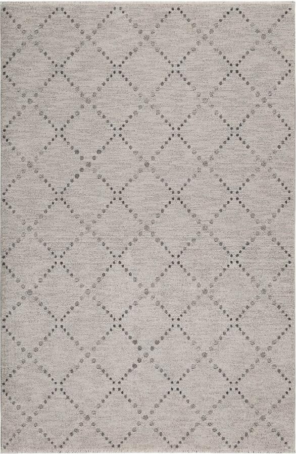 Esprit Ina Laagpolig vloerkleed 200x290 grijs