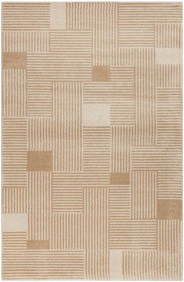 Esprit Joshua Trees Laagpolig vloerkleed beige bruin 160x225 cm