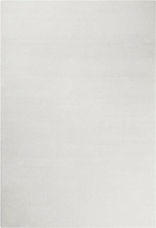 Esprit #loft Hoogpolig vloerkleed 80x150 cm crème wit