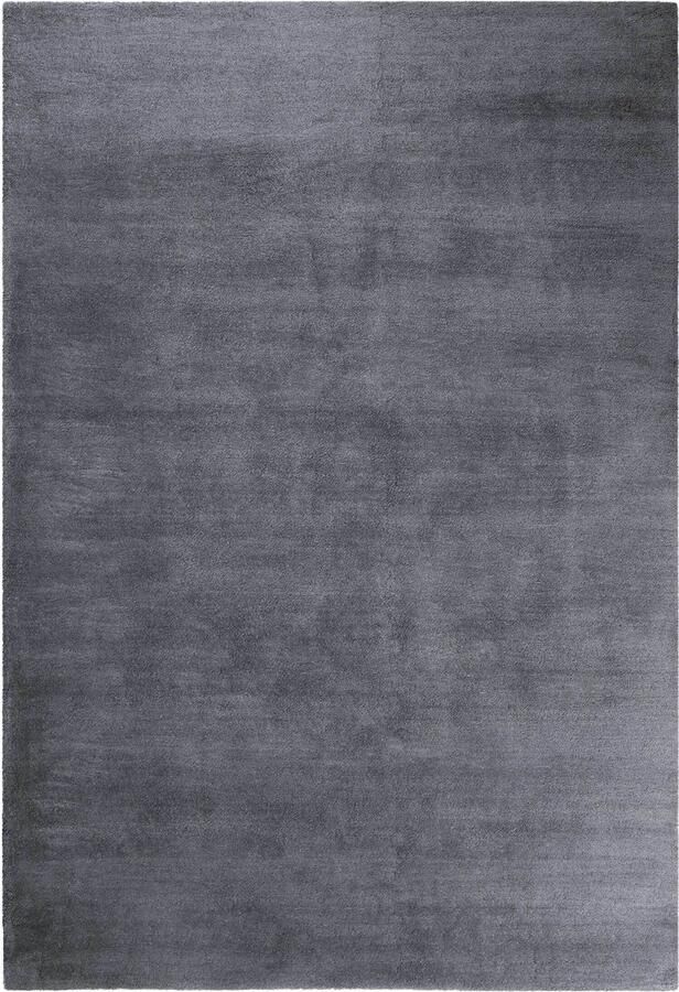 Esprit #loft Hoogpolig vloerkleed 70x140 cm donker grijs