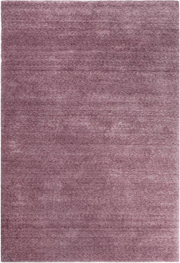 Esprit #loft Hoogpolig vloerkleed 80x150 cm paars gemêleerd