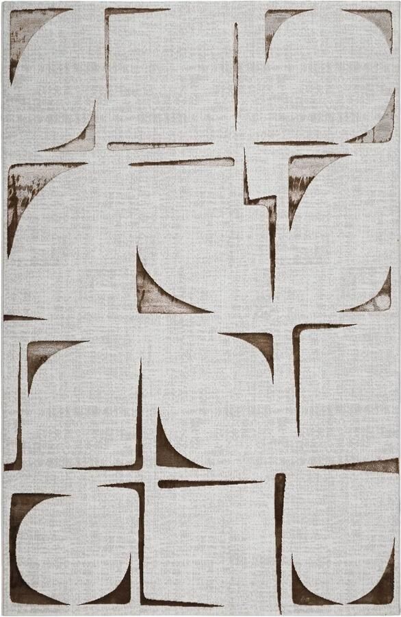 Esprit Nelle Laagpolig vloerkleed 160x225 crème beige gemêleerd