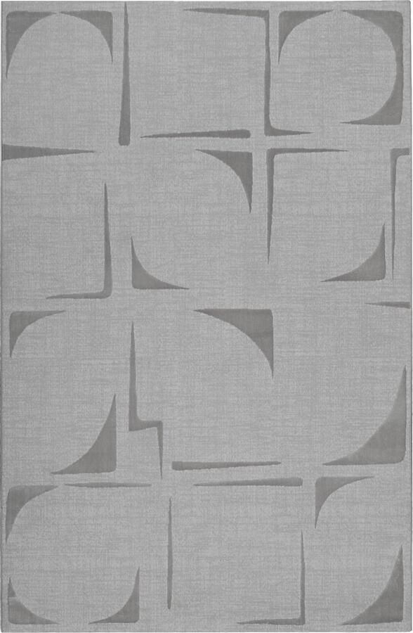 Esprit Nelle Laagpolig vloerkleed 160x225 lichtgrijs gemêleerd