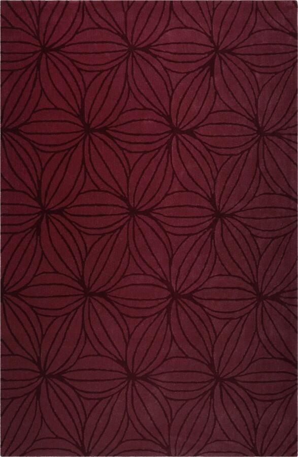 Esprit Oria Laagpolig vloerkleed rood 90x160 cm