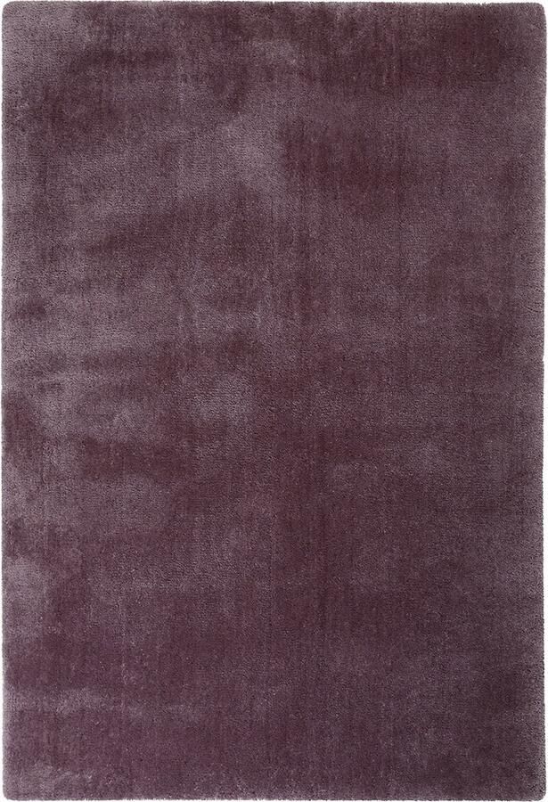 Esprit #relaxx Hoogpolig vloerkleed 160x230 cm donkerroze lila