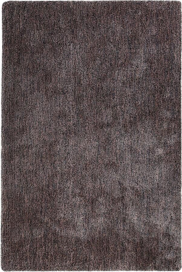 Esprit #relaxx Hoogpolig vloerkleed 160x230 cm Grijs roze gemêleerd