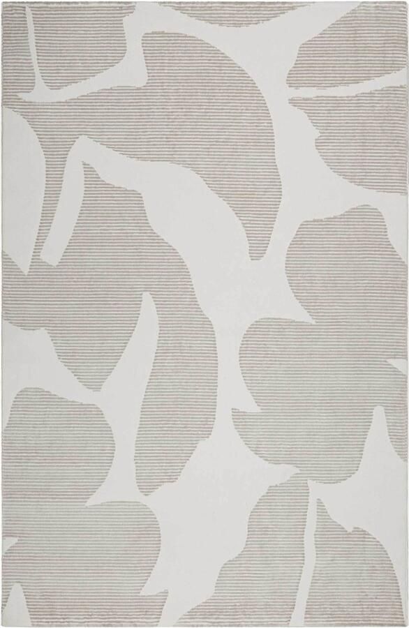 Esprit Sara Laagpolig vloerkleed crème beige 160x225