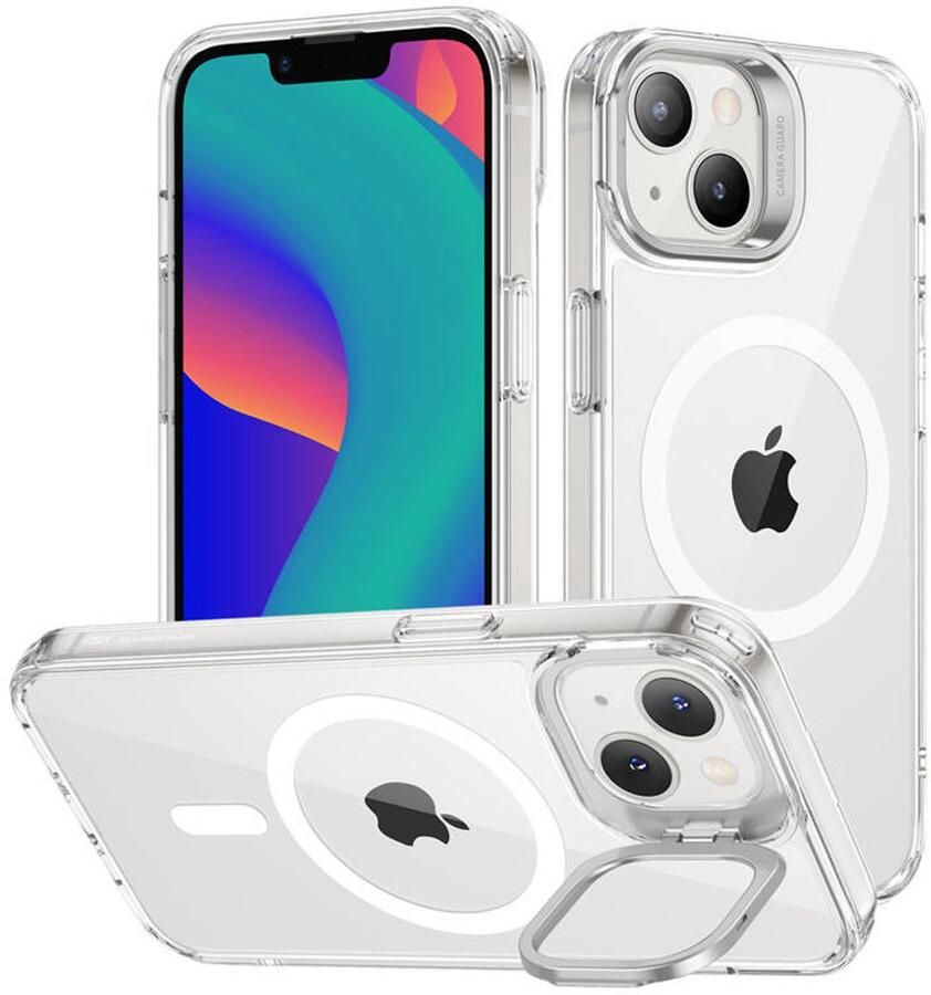 Esr Classic Kickstand Halolock Case Voor Iphone 14 Plus Transparant