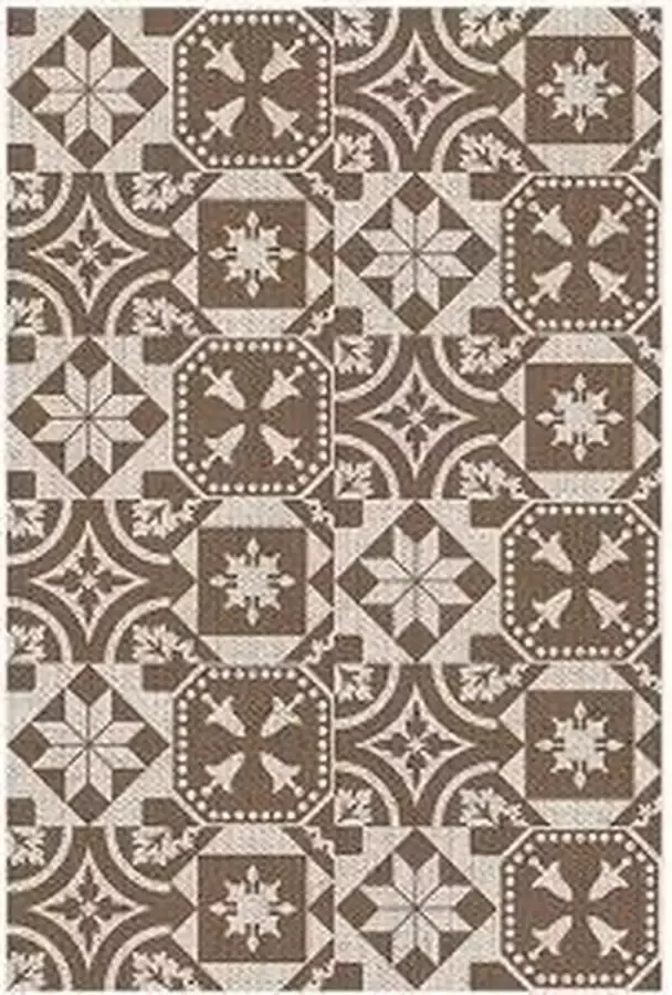 Esschert Design Buitenkleed Portugese tegels 182x122 cm - Foto 1