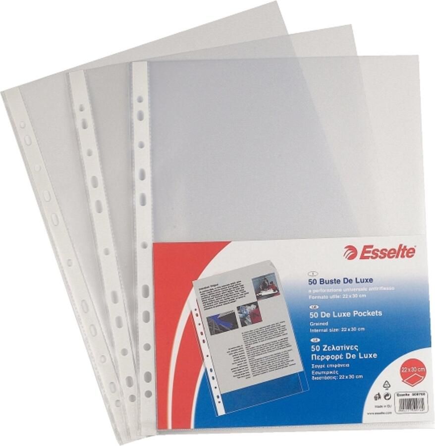Esselte De Luxe sheet protector A4 25 stuk(s)