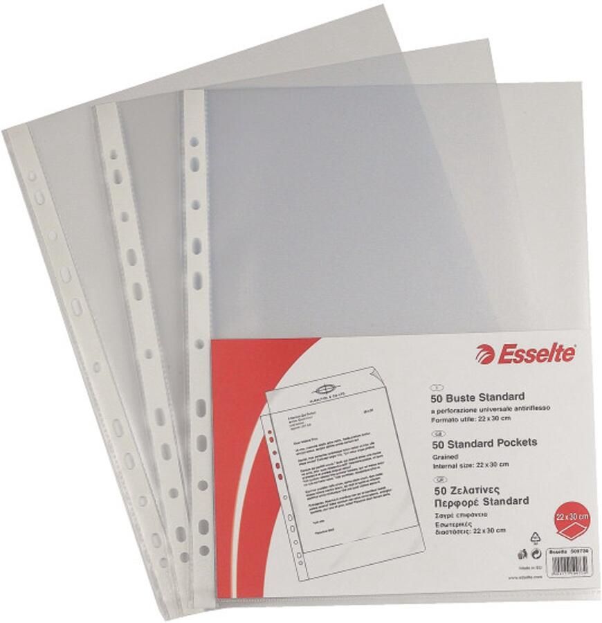 Esselte Standard sheet protector A4 25 stuk(s)